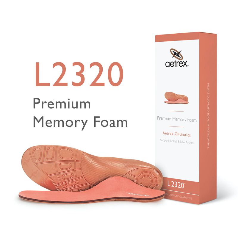 L2320 Plantilla de memory foam para mujer Plantilla para mayor comodidad para pies planos